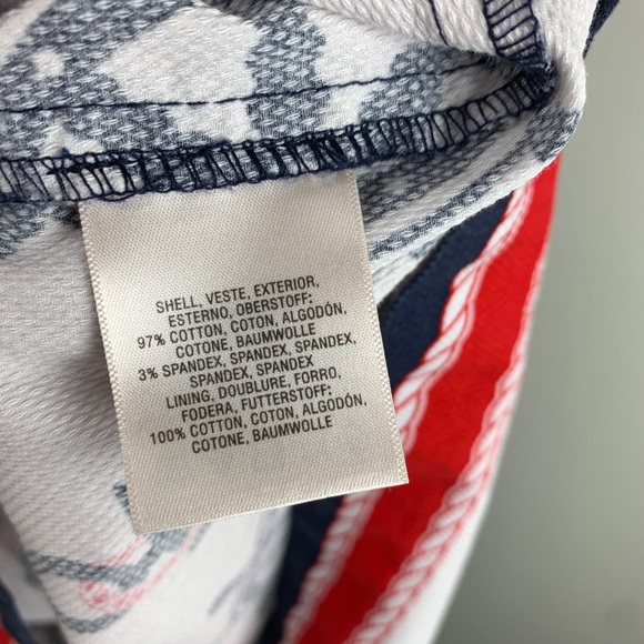 Anthropologie Postmark Windward Sailboat Nautical Halter Dress Size 0 - Picture 7 of 9